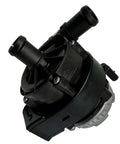 Upgrade Your Ride Tight With This Legit Electric Motor Water Pump For M-NV Ciimo Engine Cooling System Straight Up Direct Fit Replacement 1J21066EH01 1J210-66E-H01 showing black electric motor water pump with cooling ports.