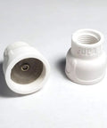Cup FUPA 12 Ceramic Welding Cup Twin Pack With Gas Lens Diffuser Spare Cups Included Tungsten Support And DC Only Built For TIG Welders