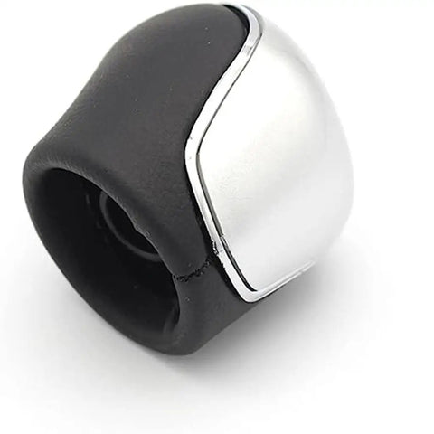 Upgraded Manual Gear Shift Knob For Ford Transit Tourneo Custom 2012-2021 Silver 6-Speed Transmission Shifter Pen Handle Lever With Non-Slip Grip And Smoother Drive Feel, silver and black