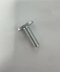 Five Pack 6-Star Clamping Knobs With Twenty M8 Tee Bolts For T Track Systems And T Slot Accessories bolt, side view