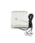 High Low Automatic Pumping Water Level Controller With Make Up Sensor For Industrial Water Tanks And Liquid Level Switch Model XKC C382 2P Plug And Play Ready For Auto Fill And Maintenance In Farms And Plants, white control unit with cable and sensors