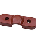Radius Cap Replacement For Case International Harvester WR9 Tractor Direct Fit Easy Install OEM Spec Durable Aftermarket Part That Replaces A60763DB 60763DB And Meets Or Exceeds OEM Requirements. Brown metal radius cap with two bolt holes for WR9 tractor steering repair.