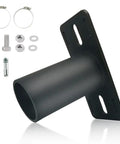 Heavy Duty Slip Fitter Adapter For LED Parking Lot Lights 90 Degree Two And Three Eighths Inch Fixture Mount Bracket Rustproof