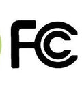 Certification logos for Eight Pack 6 Inch Retrofit LED Ceiling Light Fixtures Dimmable Recessed Lighting with Baffled Trim 2700K.