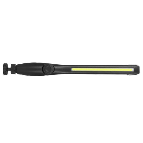 Beast Mode LED Work Light With Magnetic Base And 360 Degree COB Rotation Rechargeable Portable Flood Light For Jobsites Emergency Repairs Industrial Workshop Brightness Around 700 Lumen, black