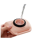Filling a Wearable Wrist Hydration Bottle for Runners and Outdoor Folks Lightweight 100 500ml Silicone
