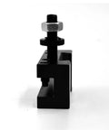 Heavy Duty Oversize Turning Facing Tool Holder For Wedge Type Quick Change Metal Lathe Post Up To 12 Inch Swing with steel components.