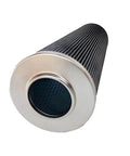 R928005873 Hydraulic Filter Element Replacement Single Unit 10 µm micro-glass fiber cartridge with Buna-N seal, front view.