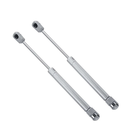 Soft Close Gas Stay Hinges for Cabinets and Storage Boxes, 2 Pack, 150N Lift Support With Thick Zinc Alloy Connector