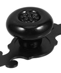 Dope Ceramic Cabinet Knobs Set For Vintage Dresser Hardware In Black Matte, Ceramic Pulls For Kitchen Drawers And Cupboards