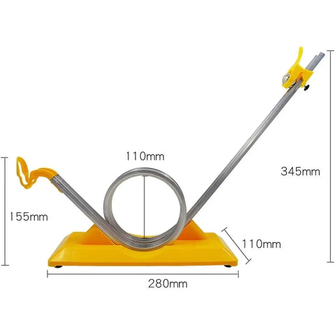 Centrifugal Track With Ball Catching Net For Mechanics Demo And Force Experiments Hands On Kid Friendly Middle School Physics Kit, 280mm base