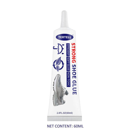 Shoe Glue Repair Adhesive For Sneakers And Boots Waterproof Clear Quick Dry Strong Bond Rebuild Soles Fix Holes 60ml 2oz tube