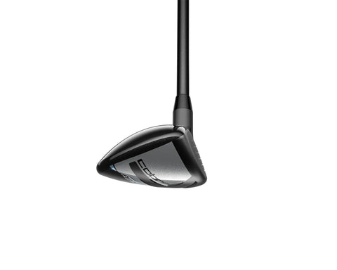 Side view of Womens Hybrid Golf Club With Pwr Bridge Weighting And Pwrshell Face For More Flex And Faster Ball Speed Low Forward Cg