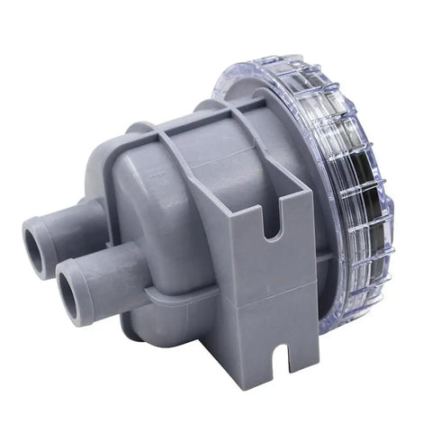 Rugged Boat Water Intake Strainer Fittings For Marine Engine Cooling Seawater, Yacht Basket Filter With Transparent Cover, Easy Cleaning