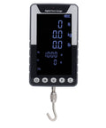 Push Pull Thrust Dynamometer Gauge With Bright Color Digital Display For Real Time Force Readout 10N 1kg 2.2lb Capacity Tension And Pressure Tester Three Measurement Modes Reversible Screen US Plug For Lab Or Workshop, front view