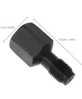 Heavy Duty Thread Repair Insert Kit For Car Engines, 2 Piece Steel Rethreading Tool Set, close-up view of steel insert with dimensions
