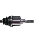 Left Rear Driver Side CV Axle Shaft Assembly For OE Fit And Smooth Ride Premium Quality Axle With Balanced Shaft And Durable Construction For Reliable Drivetrain Performance, black boot and splined shaft