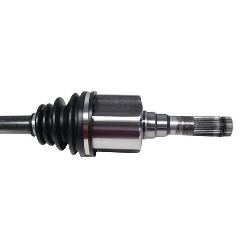 Left Rear Driver Side CV Axle Shaft Assembly For OE Fit And Smooth Ride Premium Quality Axle With Balanced Shaft And Durable Construction For Reliable Drivetrain Performance, black boot and splined shaft