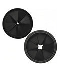 2 Pack Garbage Disposal Splash Guards Replacement For Evolution Series Baffle QCB AM Compatible Beefed Up Noise Reducing Nitrile Collar Drain
