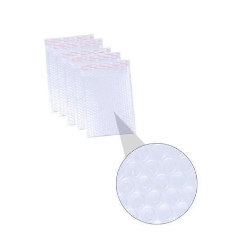 25 Pack White Bubble Mailers 24x35 Plus 5cm Self Seal Padded Envelopes with bubble lining detail view