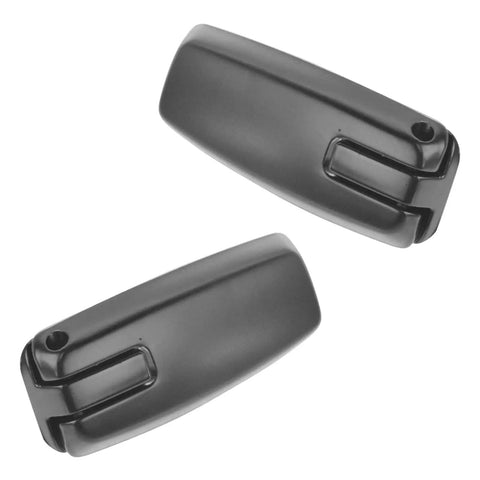 Ford Liftgate Window Glass Hinge Pair for Rear Hatch Fits Left and Right Sides Easy Install Replacement for Ford Vehicles Durable Aluminum Construction and Secure Glass Support, black aluminum hinges