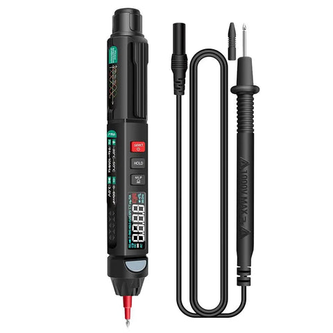 Two In One Pro Grade Digital Multimeter And Voltage Tester Pen For Electricians, 6000 Counts Intelligent Meter With NCV Detection, showing probe detail