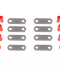 Beefed Up Heavy Duty Tandem Axle Trailer Suspension Shackle Kit components with boron-enhanced durability for double eye springs