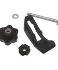 Pair T Track Hold Down Clamps For Routers Drills CNC Table Saws And More With M8-1.25 Bolts Washers And 6 Star Knobs for woodworking