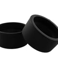 Soft Rubber Eyepiece Cup For 32mm To 36mm Stereo Microscopes, Protective Eye Guard That Blocks Stray Light, Comfortable Flat Angle Design, 1 Pair Eyepiece Covers For Pro Work And Hobbyists, black rubber