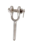 No Nonsense 1 1/2 Inch Stainless Steel Turnbuckle Jaw Style Drop Forged Right Hand Thread 17000 Lb Working Capacity detail view