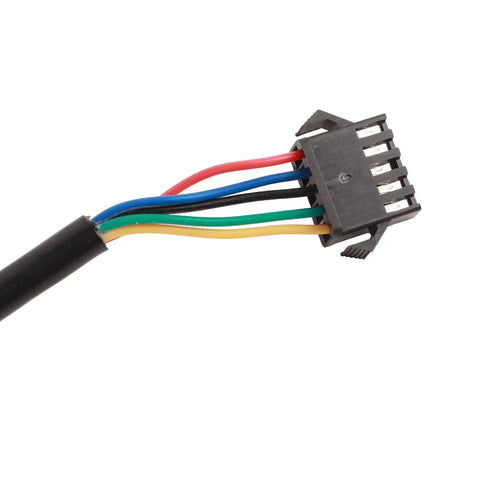 810 LED Display for Electric Bikes and Scooters, Five Wire Cable Controller Ebike LCD Panel, Dope Quality Readout for Speed, Battery Level, Distance, and Ride Data