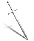 Sword Letter Opener With Ergonomic Handle And Precision Blade, Envelope Slitter For Fast Mail Opening, silver ancient sword design