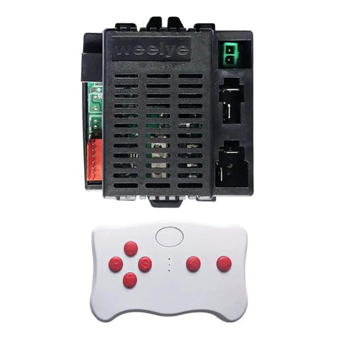 12 Volt Bluetooth Receiver Control Box Conversion Kit For Power Wheels Ride On Cars RX18 RX23 RX43 CE 2.4G Wireless Remote
