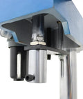 Close-up view of the pneumatic cylinder and assembly of Shop Approved Pneumatic Punch Press With Digital Display Controller.