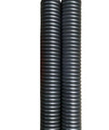 Rock Solid Heavy Duty Extension Spring 2 Pack Set, 16 inch steel springs with hooks for garage doors and trampolines.