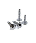 Boss Level Nuts And Bolts Screw And Washer Combo Kit For No Sweat Diy Furniture Household And Electronics Repair With Corrosion Resistant Anti Slip Coated Hardware, silver screws with round heads.