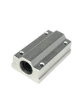 Linear Bearing Slides SCS20UU 20mm Length for CNC Parts and 3D Printer Upgrades, Precision Tooling for DIY Rigs, Robotics, and Auto Equipment, For Smooth Sliding, Reduced Play, and Durable Performance in Demanding Builds, 20mm metal bearing block