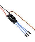 2-4S 30A RC Brushless ESC With SimonK Firmware, 5V 3A BEC, 3.5mm Female Banana Bullet Connectors, For DIY Quadcopters And Multicopters, LiPo Battery Power