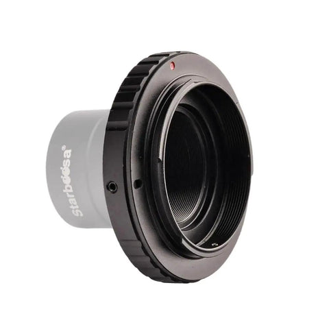 M42 T Ring Adapter For Nikon DSLR Cameras With Beefy Aluminum Build And Smooth Oxide Finish, Pro Grade Night Sky Photography
