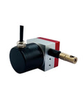 Rock Solid 400mm Linear Displacement Encoder For Industrial Automation, Optical Incremental Sensor With Pro Grade Precision, High Resolution Position Feedback For Accurate Motion Control, compact metal housing