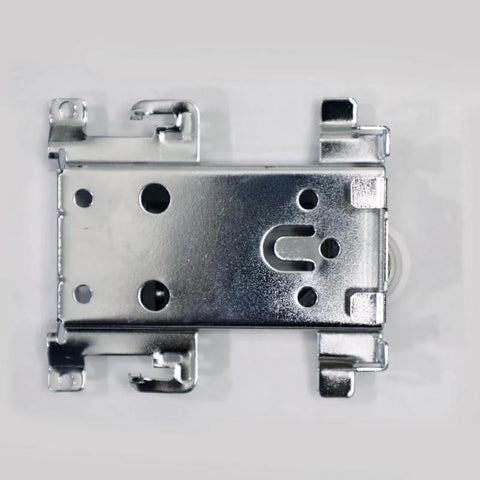 4 Piece Upgrade Sliding Door Roller Wheels For Wooden Doors With Bearings, demonstrating metal frame and wheel assembly.