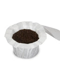 EZ Cup Disposable Paper Filters With Patented Lid For Reusable Coffee Pods, 4 Pack, 200 Filters, Mess Free Cleanup For Home Baristas And Office Coffee Lovers
