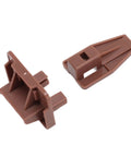 Center Mount Plastic Drawer Slides Replacement Parts With Screws For Dresser And Cabinet Drawers Buttery Smooth Glide And Precise Alignment
