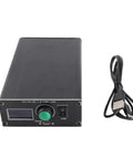 Compact Auto Tuner For Ham Radio 1.8 To 55 MHz With 0.96 Inch OLED Display Aluminum Alloy Housing and USB cable