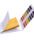2-Pack pH Test Strips 1-14 Indicator Paper For Saliva Urine Water Soil Testing, 160 Strips With Color Chart Card open view