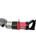 Premium Heavy Duty Electric Rebar Cutter Featuring Brushless Motor For Fast Hydraulic Cutting Of Steel Rods Up To 14Mm, side view of tool.