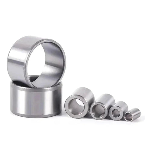 Shop Ready Chrome Steel Bearing Sleeves And Tough As Nails Shaft Bushings For Garage Repairs Replace Worn Wheel Liners High Hardness Wear Resistant Built Different Precision Fit 18X22X20mm displayed with various sizes and clean chrome finish.