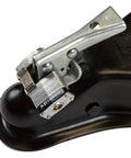 Padlock securing a trailer coupler, Three Keyed Alike Padlocks For Trailer And Outdoor Security With Six Keys Beefy Weatherproof Locks
