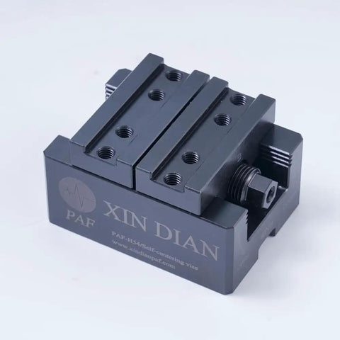 Self Centering Vise With Universal Jaws H54 H54L Heavy Duty Flexible Jaw System For Woodworking And Metalworking Installable Special Shaped Jaws Clamps 26mm With H54 And 60mm With H54L Soft Claw Version Black Finish, black metal vise