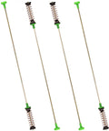 Washer Suspension Rods Replacement Kit For WA54R7600AC WA52A5500AV WA45K7600AW WA54R7200AW WA54R7600AV showing 4 stainless steel rods